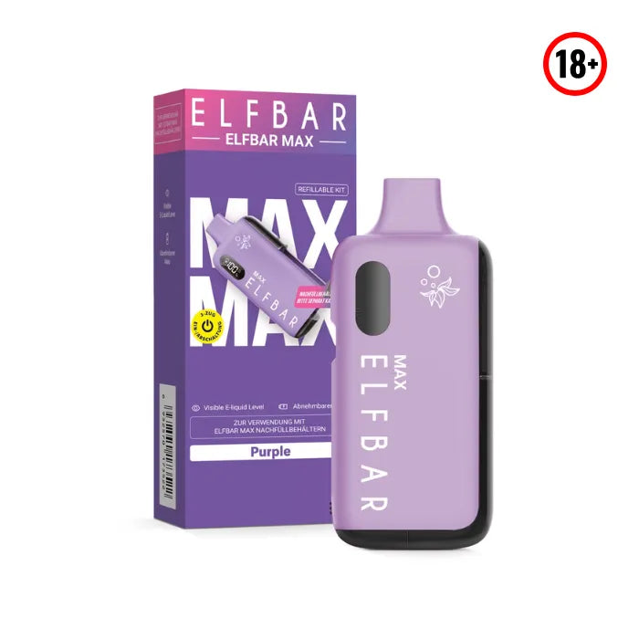 Elfbar MAX Vape pod Akkuträger Lila